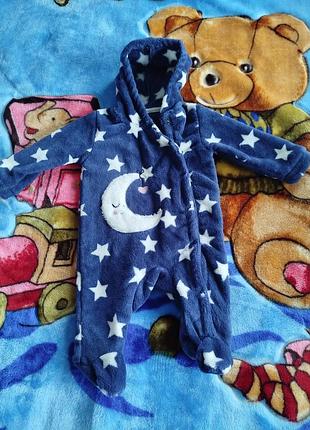 Детская одежда 🌈 новый зимний утепленный человечек на мальчика 3-6 мес