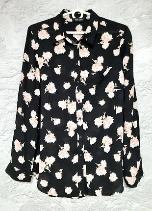 Натуральная блузка #рубашка в размере 12