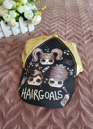 Кепка для девочки lol золота