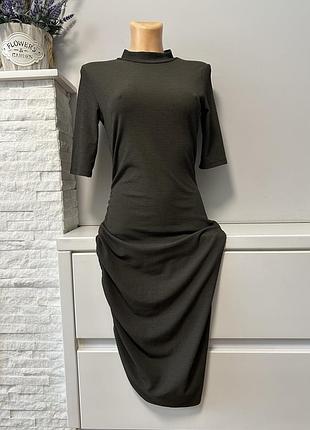 Сукня в рубчик zara
