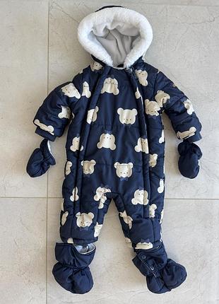 Зимовий комбінезон chicco на 57-62см