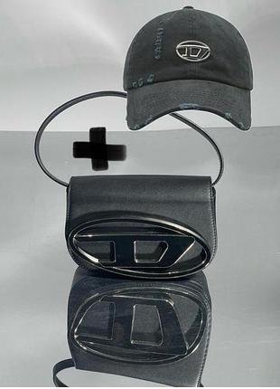 Diesel набор кепка плюс сумка♥️