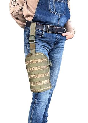 Платформа набедренная вертикальная правая (пиксель кордура 1000 d)