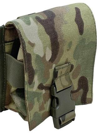 Подсумок для 2 магазинов свд  (мультикам кордура 1000 d)