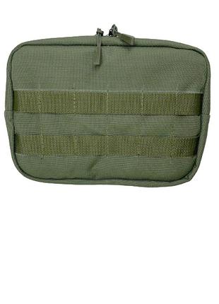 Подсумок утилитарный горизонтальный (олива кордура 1000 d)