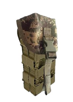 Підсумок redcon на 2 магазини ак каркасний закритого типу (хижак кордура 1000 d)