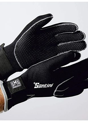 Неопреновые перчатки ✨santini✨  neoprene winter heavy weight gloves