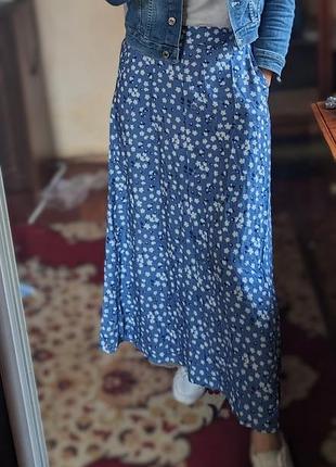 Юбка с карманами