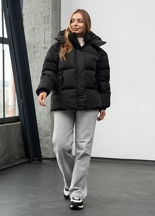 Пуфер оверсайз жіночий