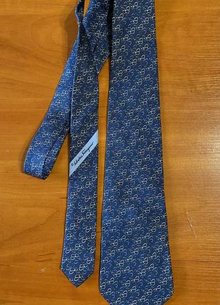 Шовкова краватка salvatore ferragamo