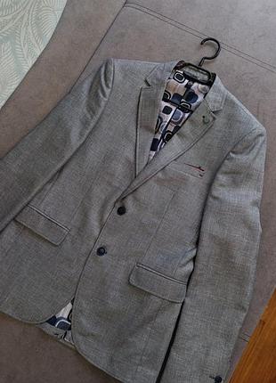 Пиджак мужской, palmiro rossi, размер m,l, люкс качество 👌