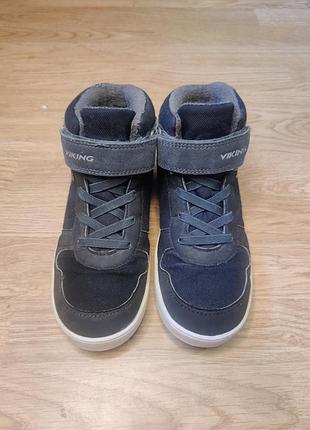 Зимние детские ботинки viking warm#x, размер 34