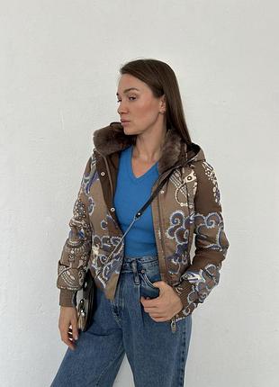 Куртка пуховік pucci