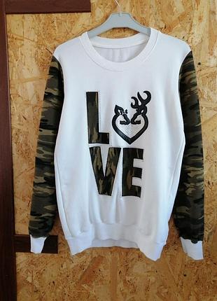 Свитшот туречки Стразы вискоза