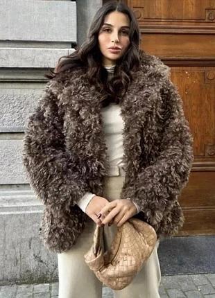 Шуба zara😻