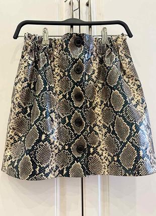 Есклюзив. супер модна та зручна спідниця від іспанського бренду zara з лімітованої колекції.