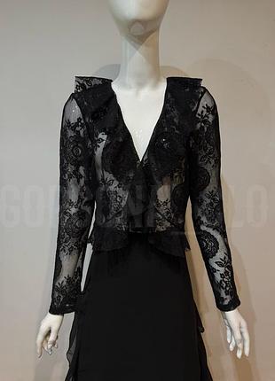 Готична вінтажна блуза накидка