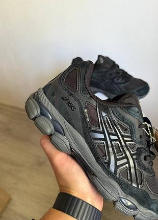 Asics gel nyc triple black gore-tex 💧❄️ 7