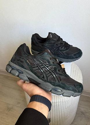 Asics gel nyc triple black gore-tex 💧❄️ 8