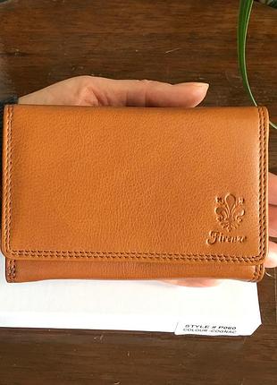 Кошелек натуральная кожа rina made in italy