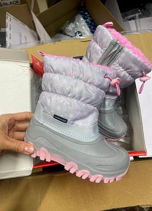 Зимние дутики ботинки для девочки