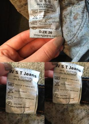 Джинсы wst jeans базовые коттон9 фото