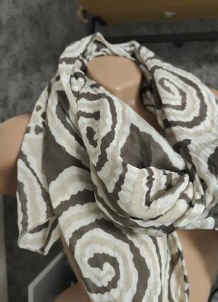 Тоненький шарф,палантин 30%шовк, розмір 150*80