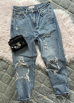 Трендові джинси🩵 🏷️top shop стан—в ідеалі ☝🏻 розмір—28