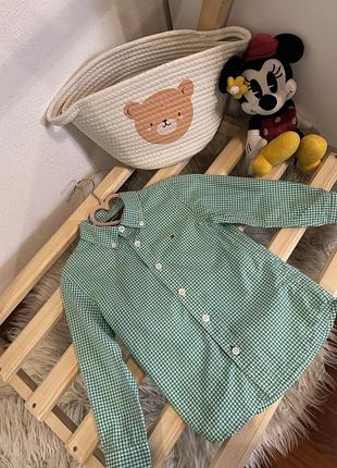 Рубашка tommy hilfiger розмір 98(2-3р) стан-ідеальний