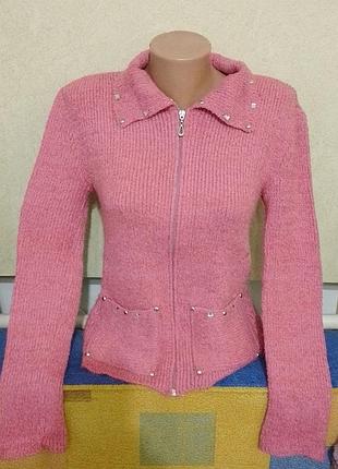 Кофта на молнии женская