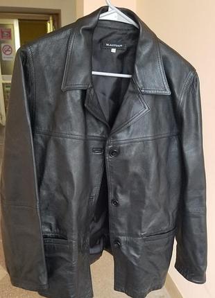 Женский кожаный жакет blasting l20 размер - 44