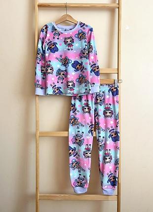 Велюрова піжамка з лол від george