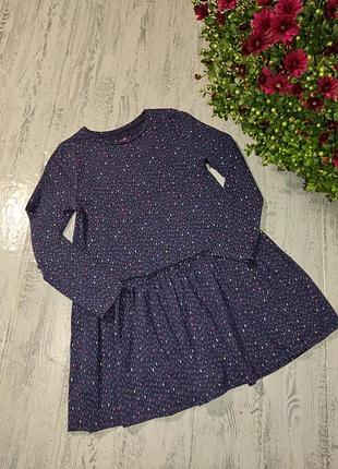 Платье весна осень на девочку 6/7 (116-122) лет