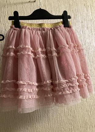 Пишна фатінова спідниця