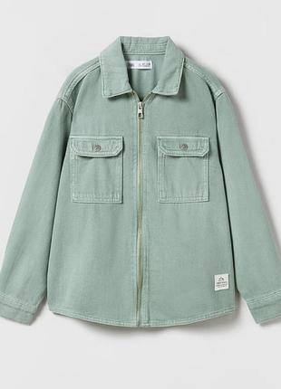 Джинсова сорочка zara