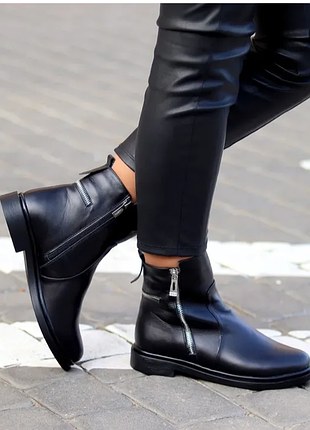 Ботінки зимові шкіряні жіночі 36 р