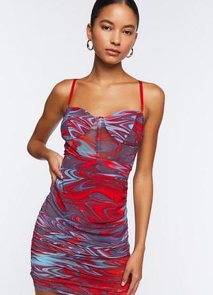 Сукня сітка s-m/90-92ог forever 21