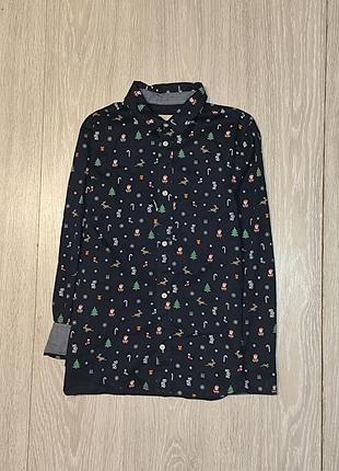 Праздничная рубашка от h&amp;m на 10-11 лет