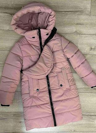 Зимова куртка на дівчинку
