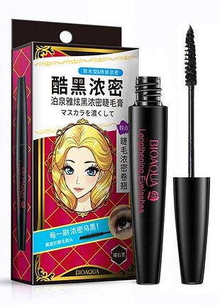 Тушь для ресниц водостойкая bioagua удлинение подкручивания 8 г