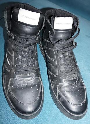 Шкіряні черевики emporio armani