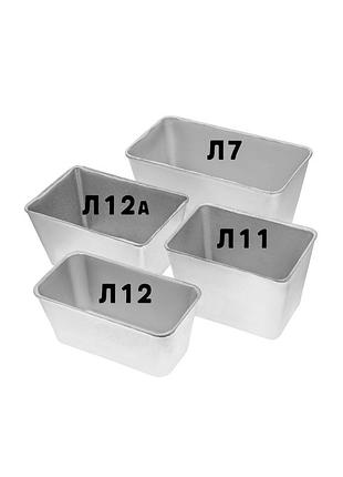 Набор из 4 хлебных форм алюминиевых для выпечки хлеба л7 л12 л12а л11