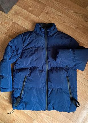 Зимова куртка пуфер оверсайз розмір