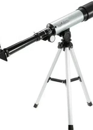 Телескоп зеркально-линзовый астрономический telescope f36050 ha-152 на штативе серебристый