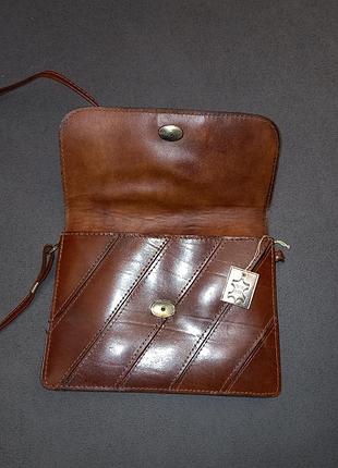 Сумка маленькая винтаж кожа