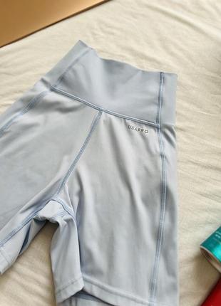 Голубые спортивные шорты Ausa pro