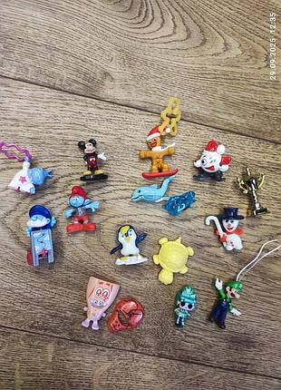 Киндер фигурки различны