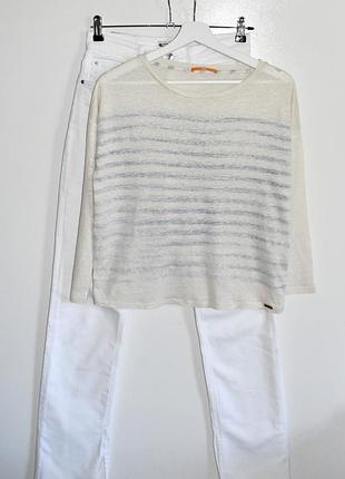 Boss оригінальний льняний джемпер