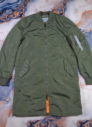 Куртка alpha industries ma-1 w женские длинная бомбер