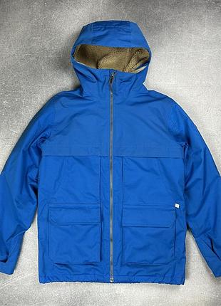 Burton chittagong dry ride куртка лижна синя мембрана утеплена
